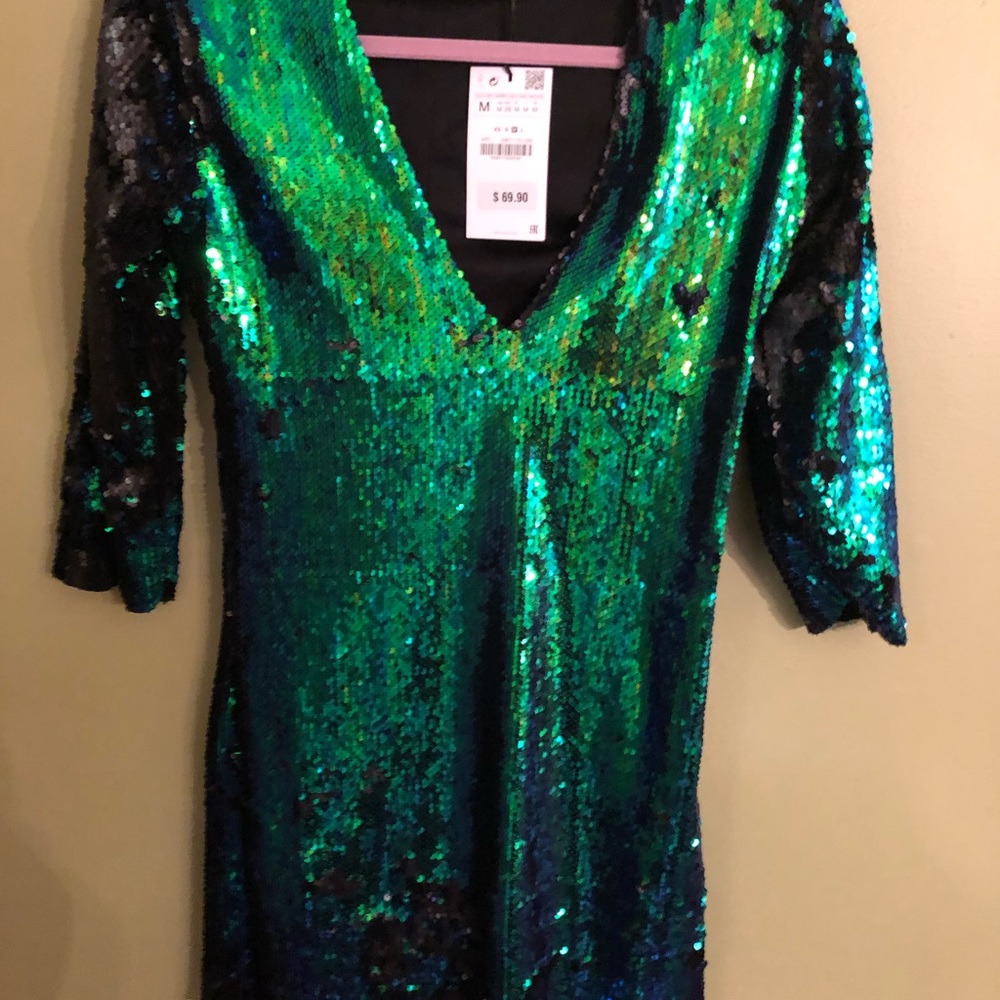 Zara festive season dress “new” size M